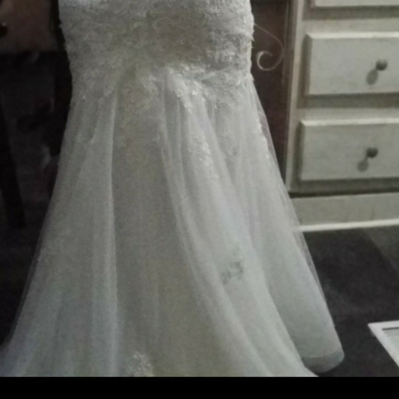 👰👗Lace Trumpet/Mermaid Wedding Dress - Picture 7 of 9